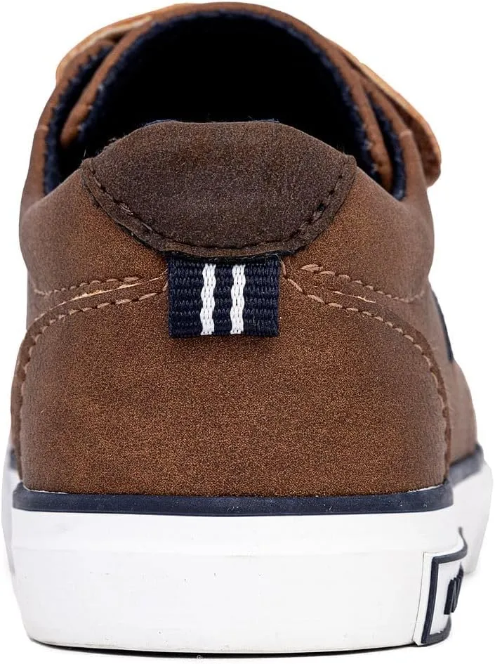 Nautica Kids Adjustable Strap Shoes | Comfortable Casual Sneakers for Boys and Girls, Toddlers & Little Kids