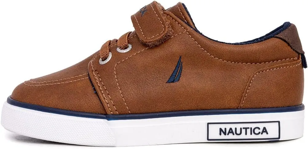 Nautica Kids Adjustable Strap Shoes | Comfortable Casual Sneakers for Boys and Girls, Toddlers & Little Kids