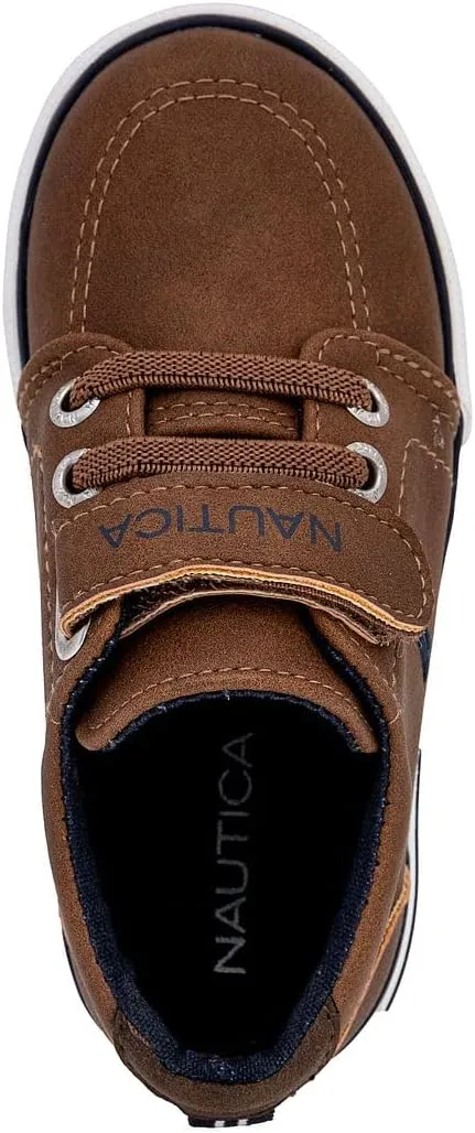 Nautica Kids Adjustable Strap Shoes | Comfortable Casual Sneakers for Boys and Girls, Toddlers & Little Kids