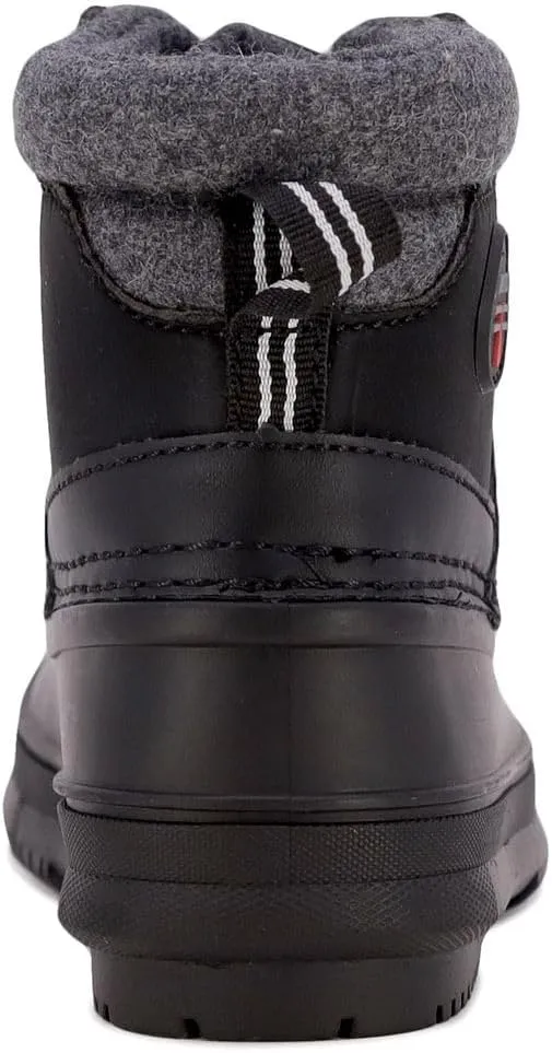 Nautica Kids Boys & Girls Duck Boots Kids Waterproof Rain Snow Boots Insulated Winter Boots (Toddler/Little/Big Kid)