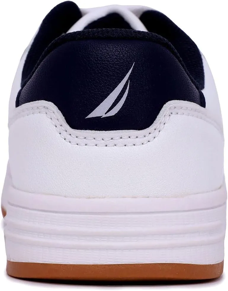Nautica Kids Boys Lace-Up Fashion Sneakers Low-Top Dress Shoes for Youth - (Big Kid/Little Kid)