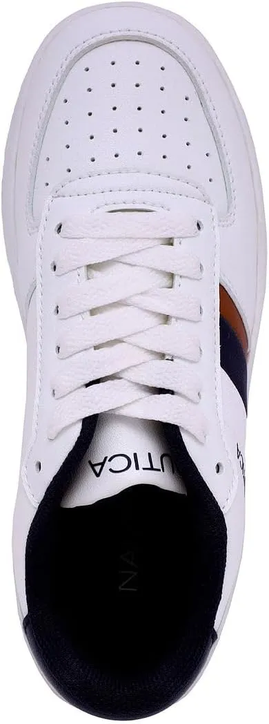 Nautica Kids Boys Lace-Up Fashion Sneakers Low-Top Dress Shoes for Youth - (Big Kid/Little Kid)