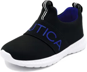 Nautica Kids Slip-On Sneakers: Stylish and Comfortable Athletic Shoes for Boys and Girls in Toddler and Little Kid Sizes