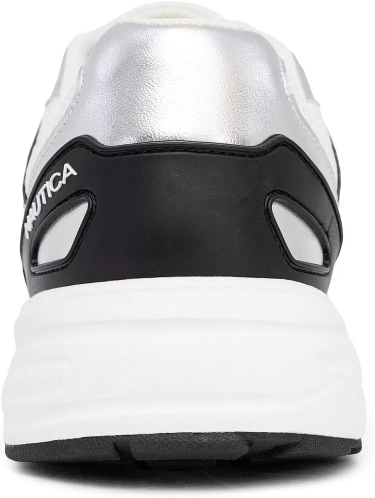 Nautica Mens Running Sneakers Sport Fashion Lace-Up Athletic Soft Shoes for Gym Tennis Men – Cushioned, Breathable, Lightweight & Comfortable