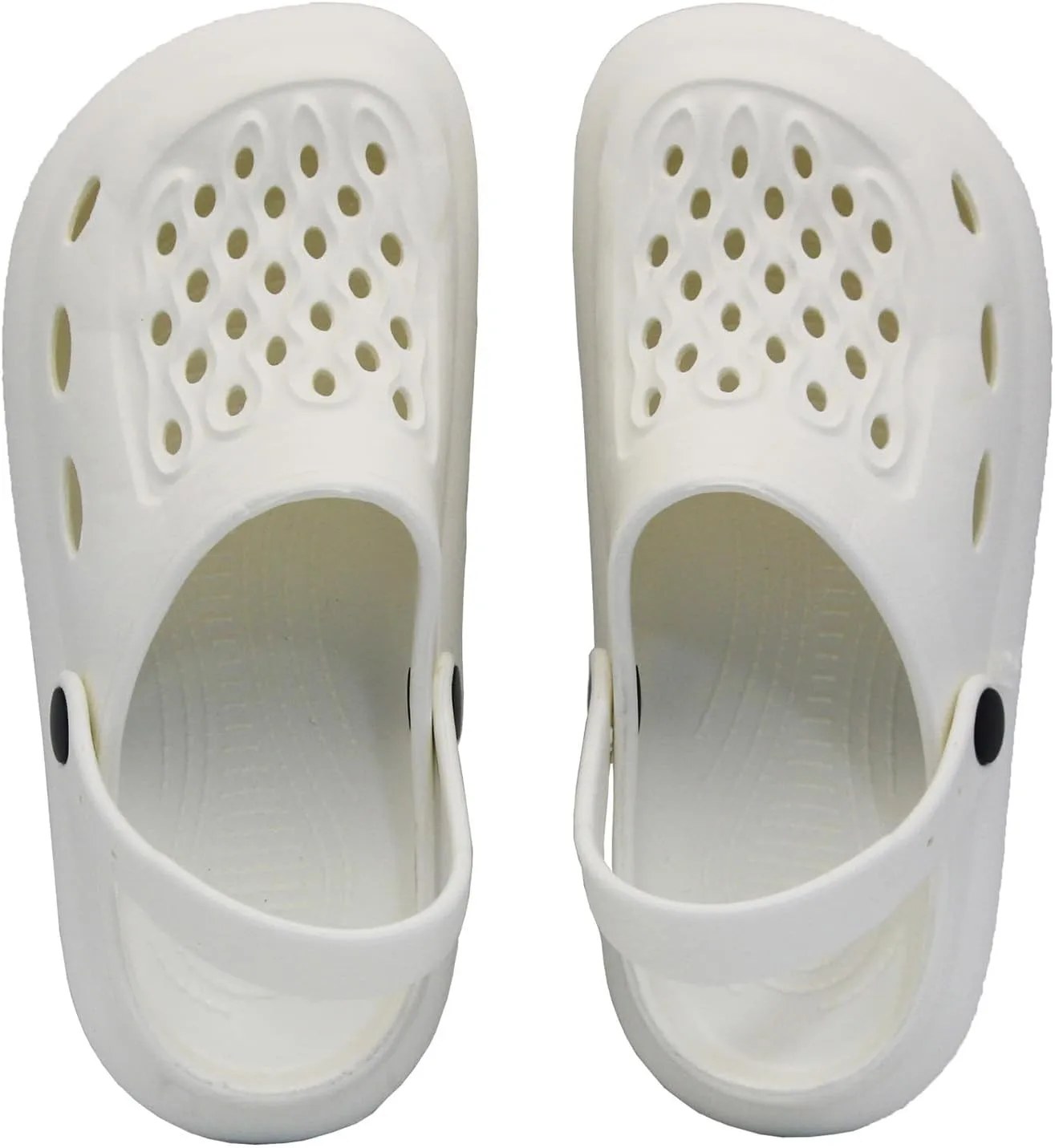 Non-Slip Garden Clogs for Women and Men, Slip On Shower Shoes Heel Strap Mules Sandals Lightweight Slippers Beach Home Casual Wear Soft Air Cushion Sole Slides