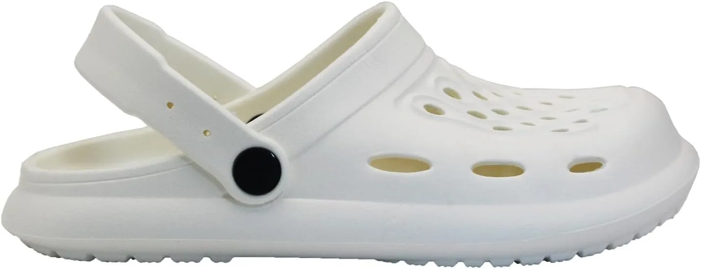 Non-Slip Garden Clogs for Women and Men, Slip On Shower Shoes Heel Strap Mules Sandals Lightweight Slippers Beach Home Casual Wear Soft Air Cushion Sole Slides