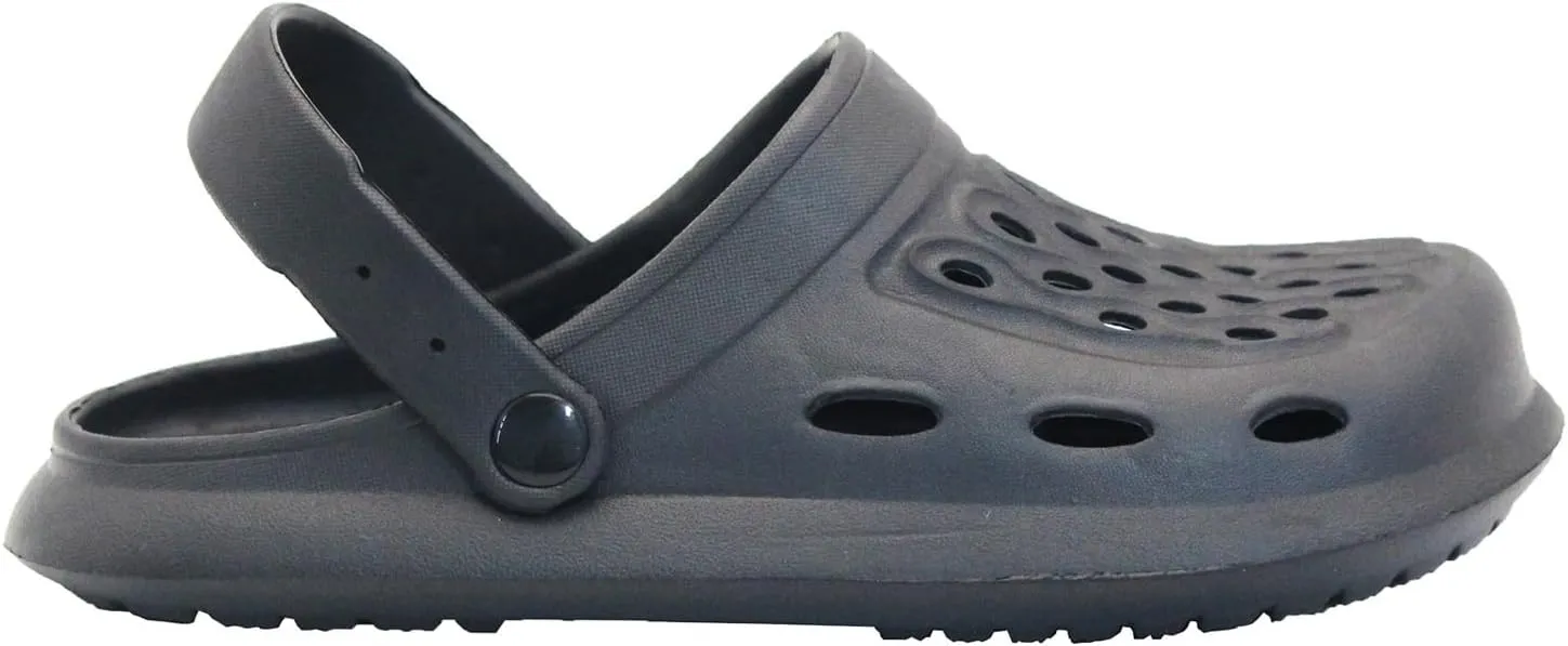 Non-Slip Garden Clogs for Women and Men, Slip On Shower Shoes Heel Strap Mules Sandals Lightweight Slippers Beach Home Casual Wear Soft Air Cushion Sole Slides