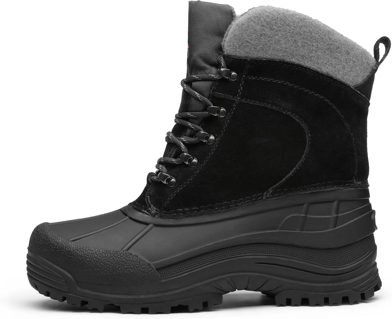 NORTIV 8 Men's Insulated Waterproof Winter Snow Boots TERREY