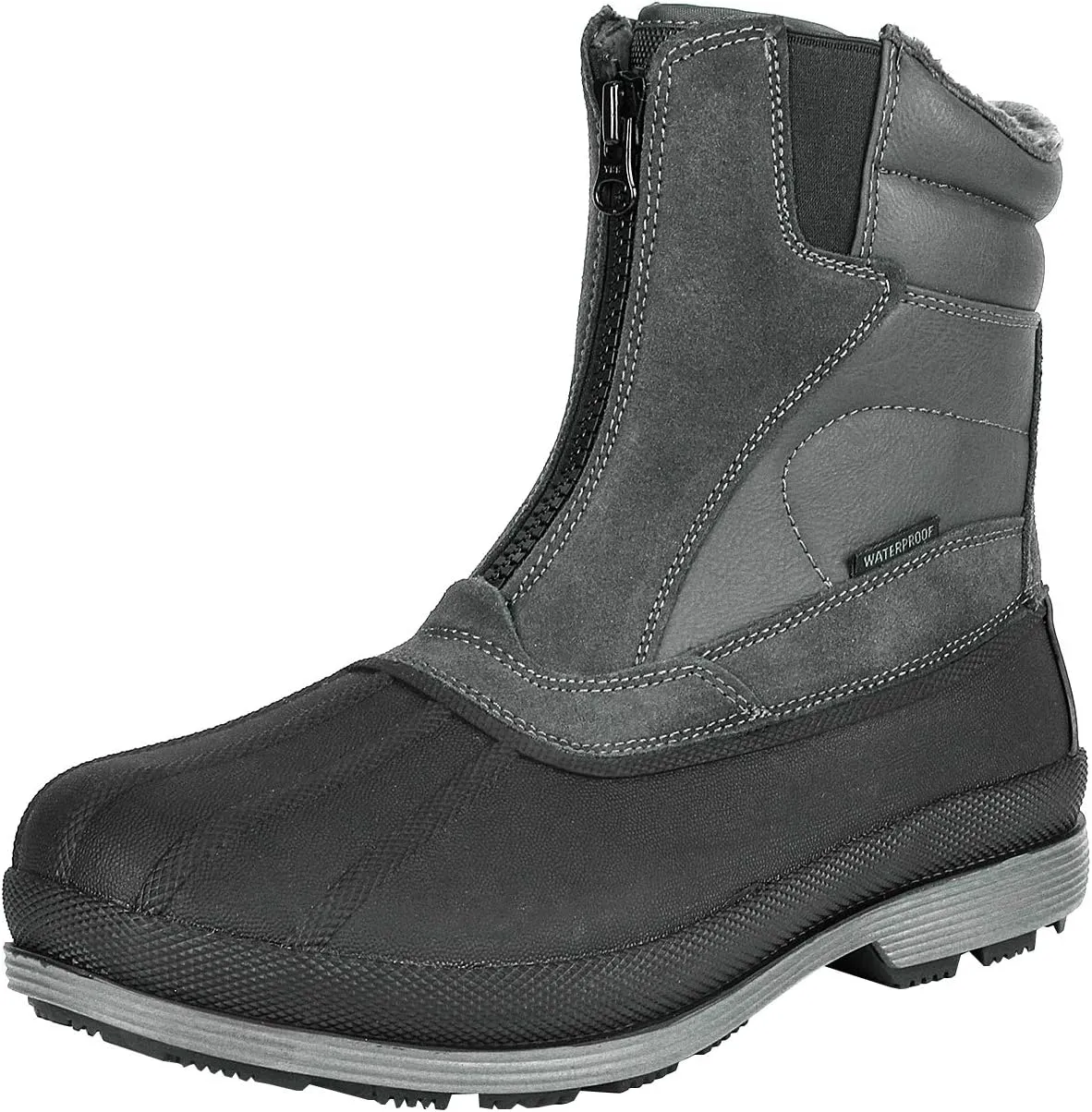 NORTIV 8 Men's Insulated Waterproof Winter Snow Boots Warm Outdoor Boots for Cold Weather