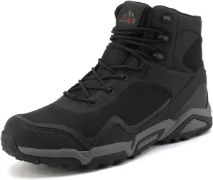 NORTIV 8 Men's Waterproof Hiking Boots Outdoor Mid Trekking Lightweight Mountaineering Shoes Paladin