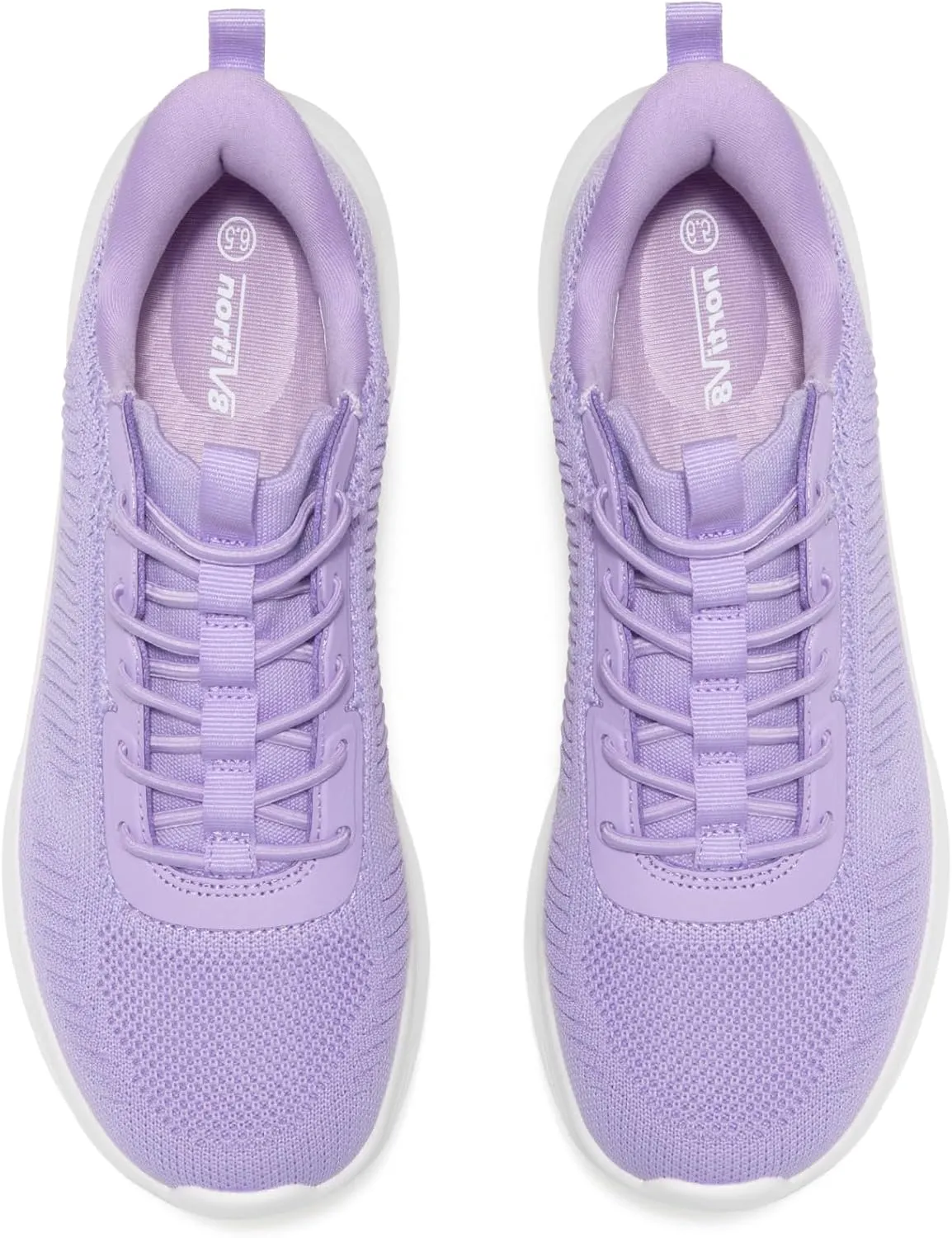 NORTIV 8 Women's Slip on Walking Shoes Tennis Lightweight Gym Sneakers ActiveFlow Workout Breathable Hands-Free Cross Trainer Comfortable Fashion Sneakers