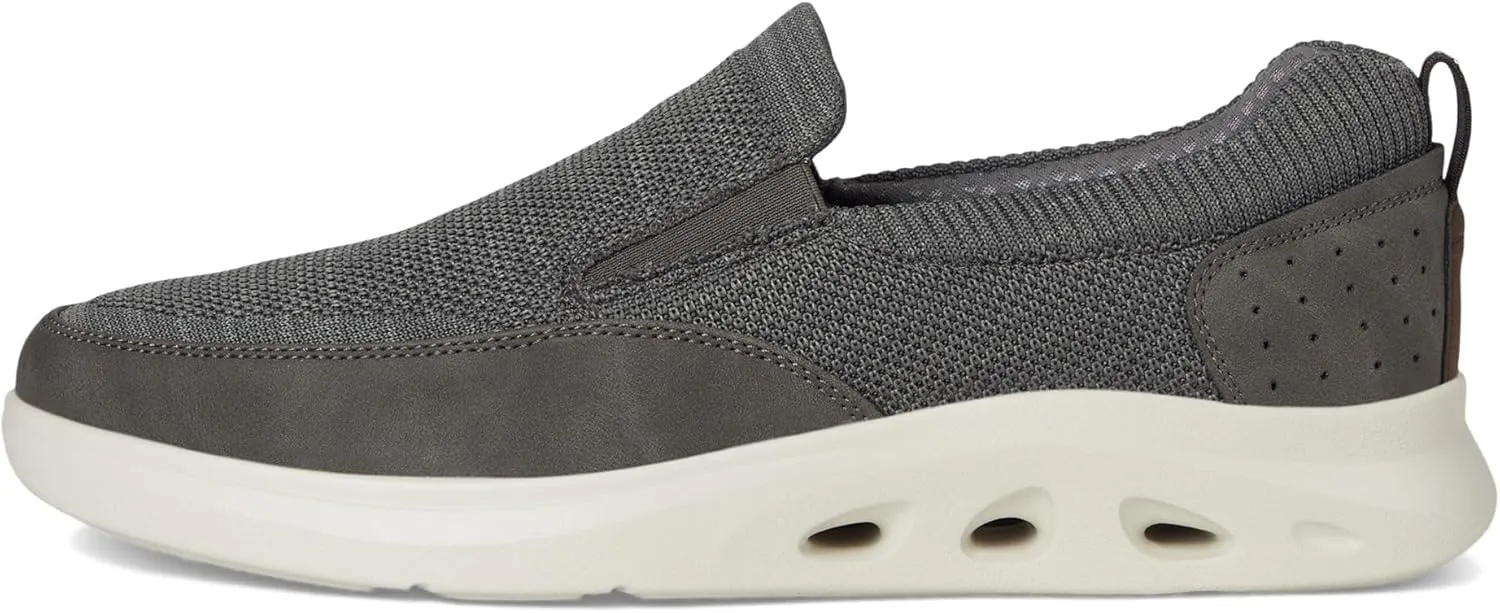 Nunn Bush Men's Ponte Knit Moc Toe Slip-on Sneakers Hybrid Casual Lightweight Athletic Style Loafer