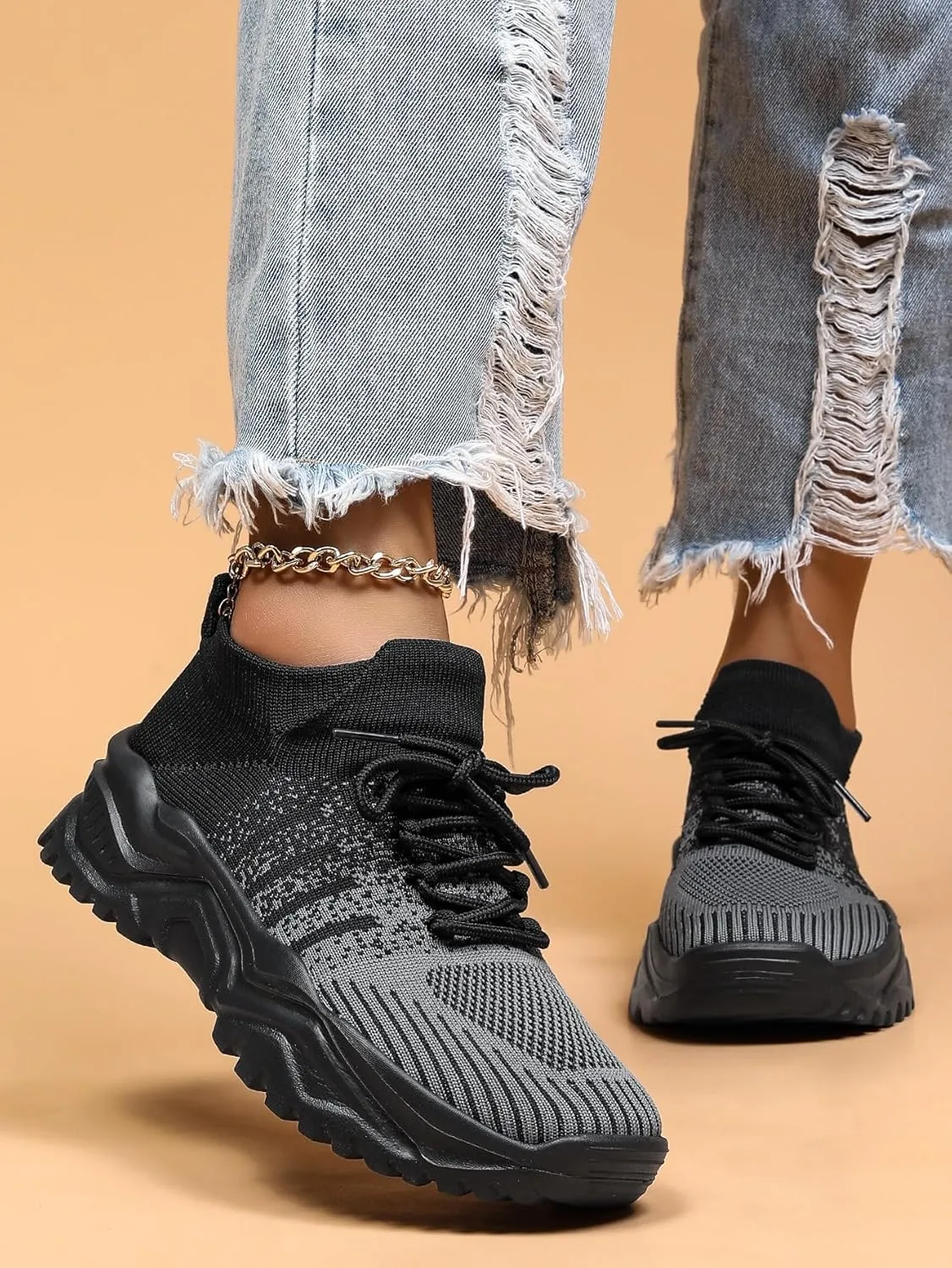 Nurse Babe Shoes Ortho Cloud Women's Sneakers, 2025 Women's Breathable Knit Slip-On Sneakers – Lightweight Arch Support & Non-Slip Sole for Work, Sports, and Everyday