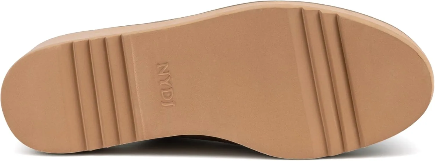 NYDJ Women's Edmond Loafer, Wedge, Mule