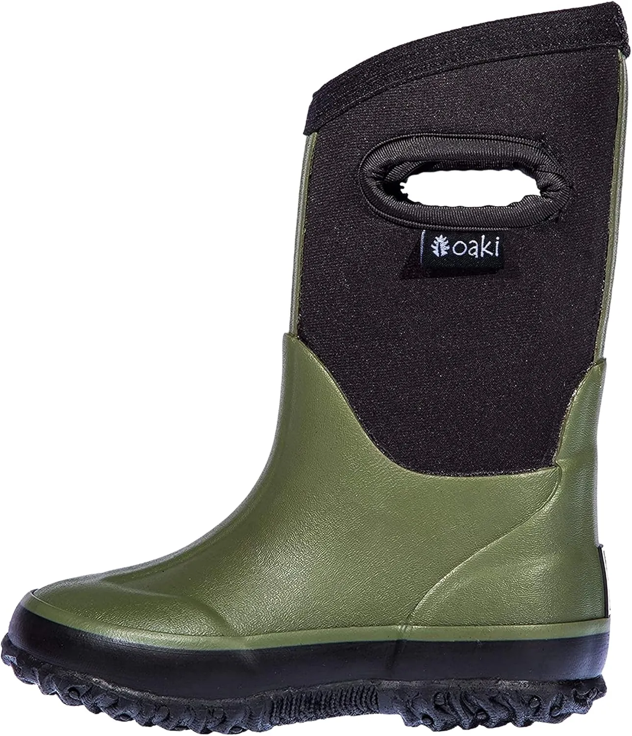 OAKI Kid's Neoprene Rain Boots, Snow Boots, Muck Boots