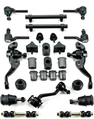 OEM Front End Suspension Master Rebuild Kit With Idler Arm Compatible With 1970, 1971 And 1972 Belvedere/GTX/Roadrunner/Satellite Vehicles, 27 Piece Kit