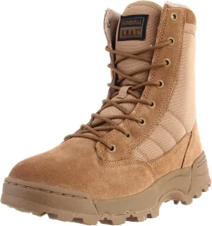 Original S.W.A.T. Classic 9" Side Zip - Boots for Men - Soft Toe Construction - Padded Tongue & Collar