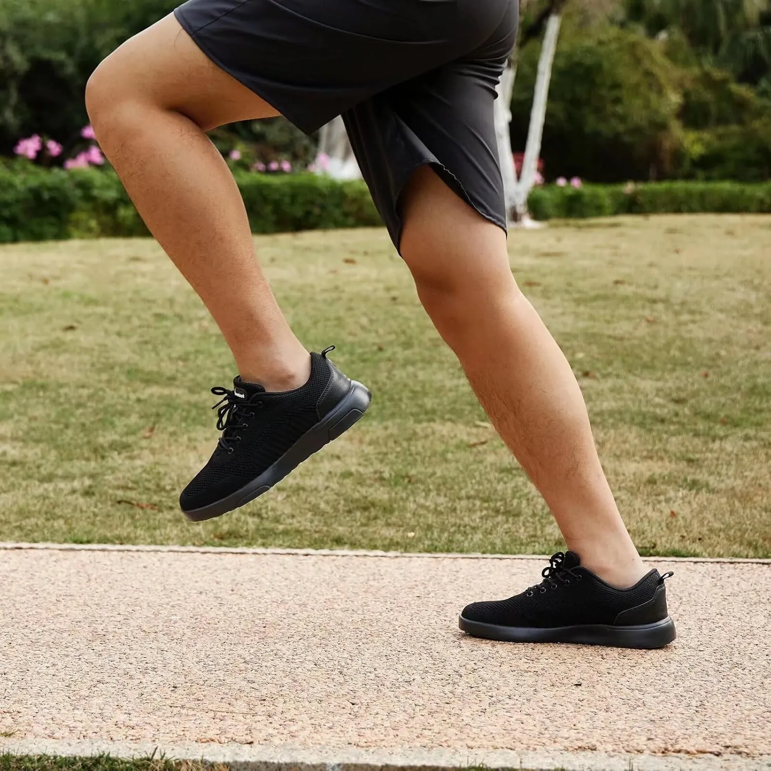 OrthoComfoot Men's Orthopedic Fashion Sneakers for Plantar Fasciitis: Comfortable Arch Support Walking Shoes for Flat Feet, Casual Breatbable Orthotic Shoes for Foot and Heel Pain Relief