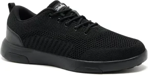 OrthoComfoot Men's Orthopedic Fashion Sneakers for Plantar Fasciitis: Comfortable Arch Support Walking Shoes for Flat Feet, Casual Breatbable Orthotic Shoes for Foot and Heel Pain Relief