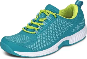 Orthofeet Women's Orthopedic Knit Coral Sneakers
