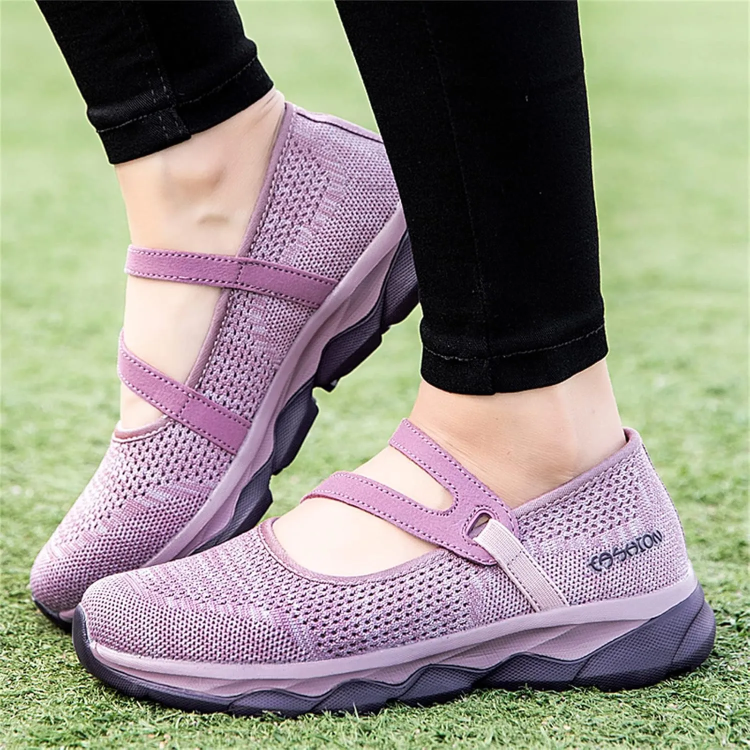 Orthopedic Diabetic Shoes for Women Slip On Walking Sneakers with Arch Support Comfortable Casual Loafers Plantar Fasciitis Foot Pain Relief