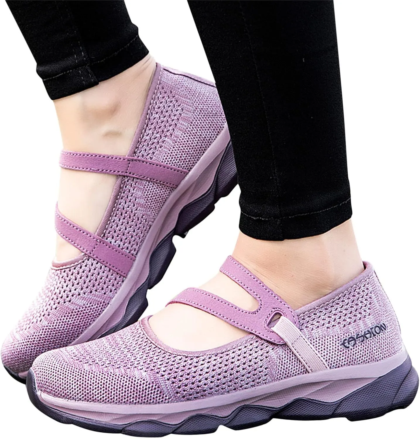 Orthopedic Diabetic Shoes for Women Slip On Walking Sneakers with Arch Support Comfortable Casual Loafers Plantar Fasciitis Foot Pain Relief