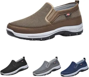 Orthopedic Shoes for Men Hiking Shoes Non-Slip Outdoor Walking Sneakers with Arch Support Walking Loafers