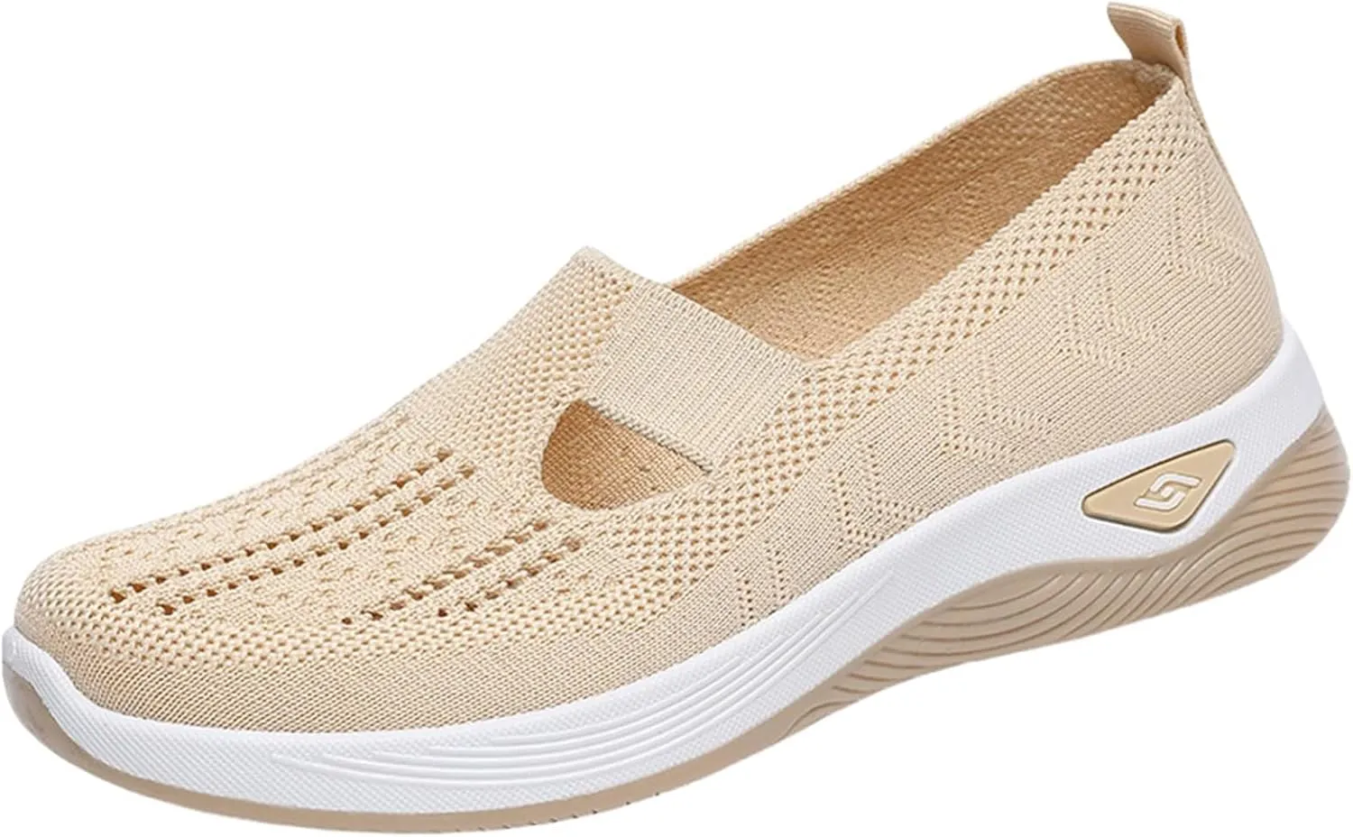 Orthopedic Shoes for Women Woven Orthopedic Breathable Soft Shoes Comfort Wear Orthowear Shoe Mesh Walking Sneakers