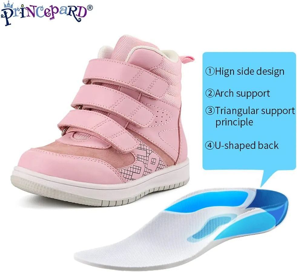 Orthopedic Sneakers for Kids and Toddlers,Corrective Shoes with Arch and Ankle Support,Prevent Boys and Girls' Tiptoe Walking