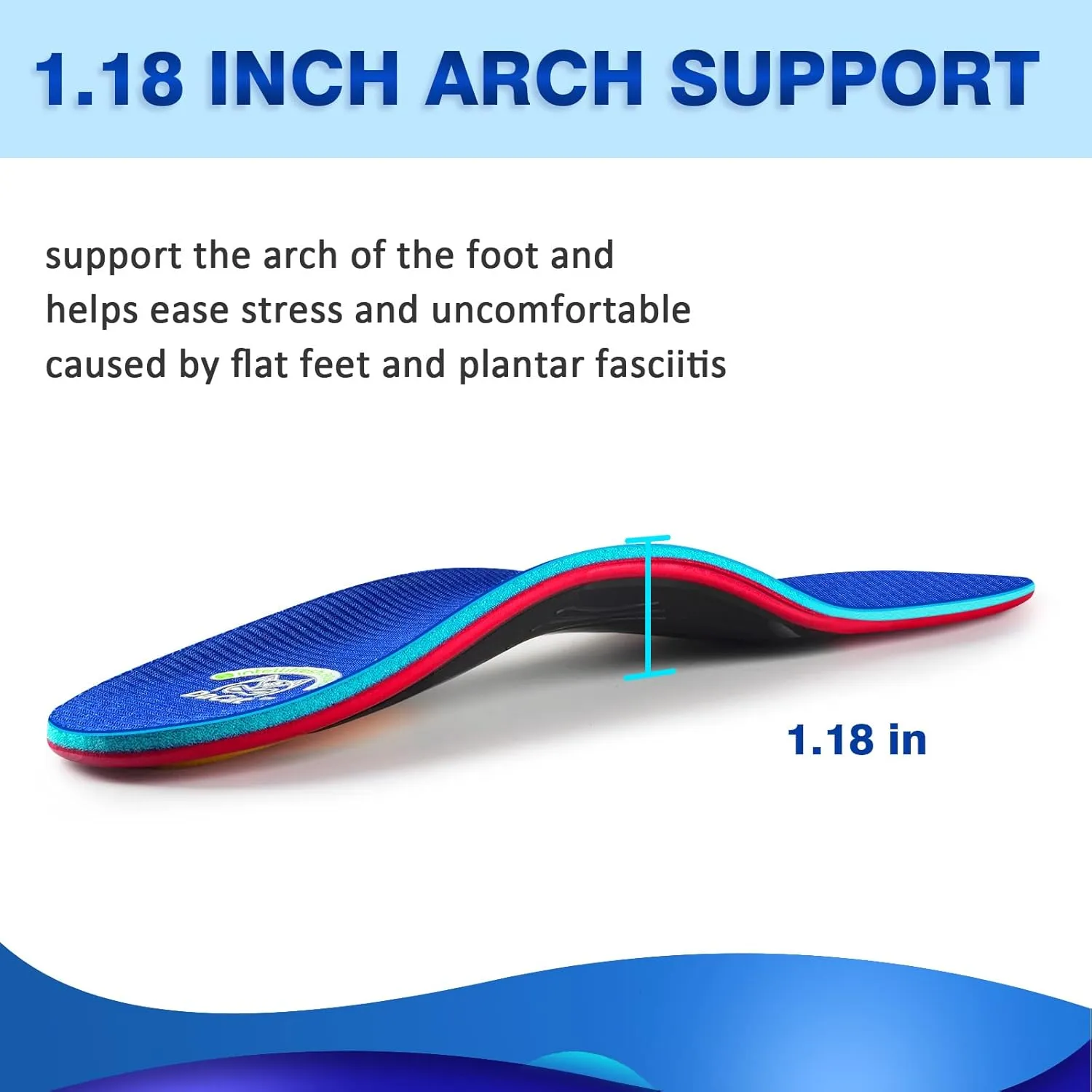 Orthotic Flat Feet Arch Support Insoles - Metatarsal Orthotic Insole Arch Supports Inserts for Metatarsalgia, Plantar Fasciitis, Ball of Foot Pain Relief - Morton’s Neuroma Shoe Inserts