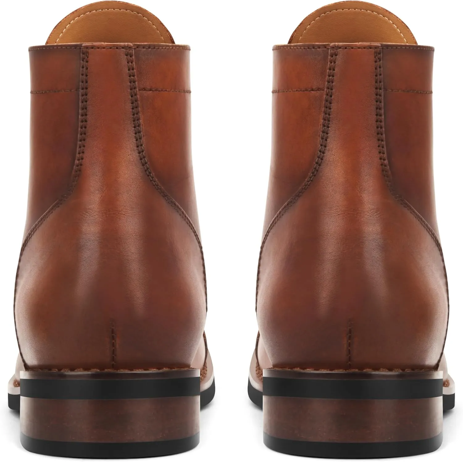 PARTY Mens Dress Boots - Casual Lace-up Chukka Leather Boots for Men
