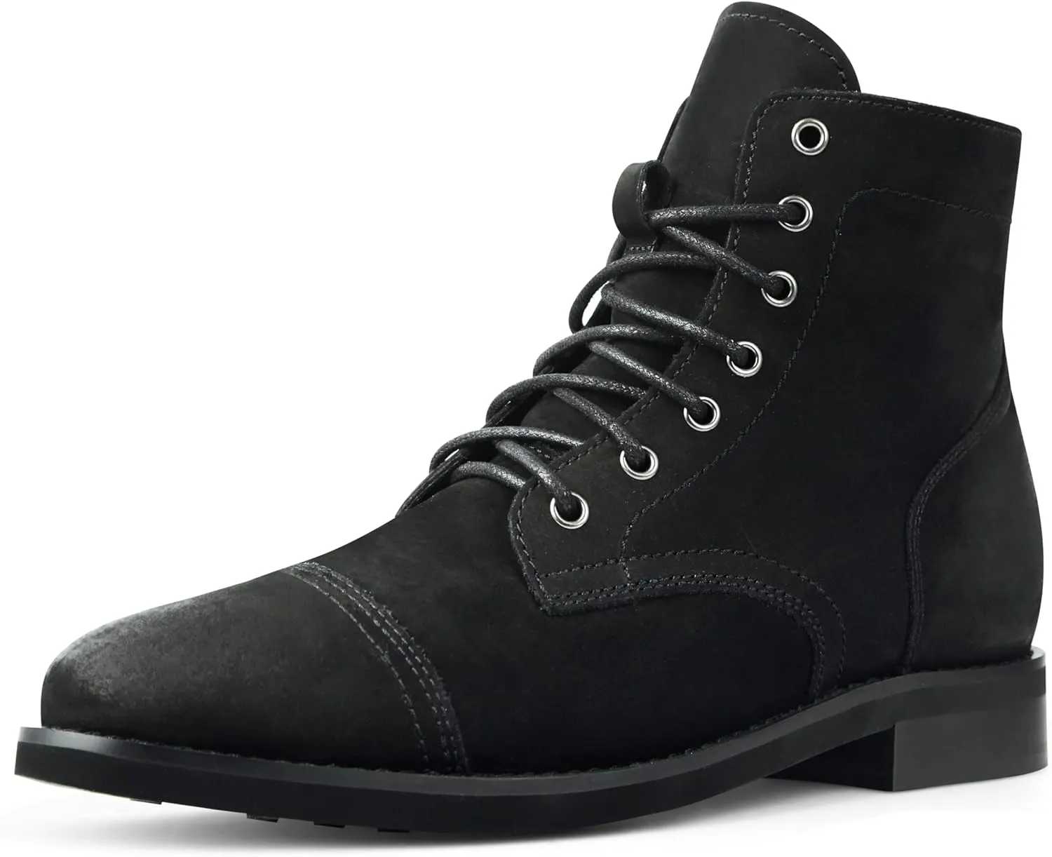 PARTY Mens Dress Boots - Casual Lace-up Chukka Leather Boots for Men