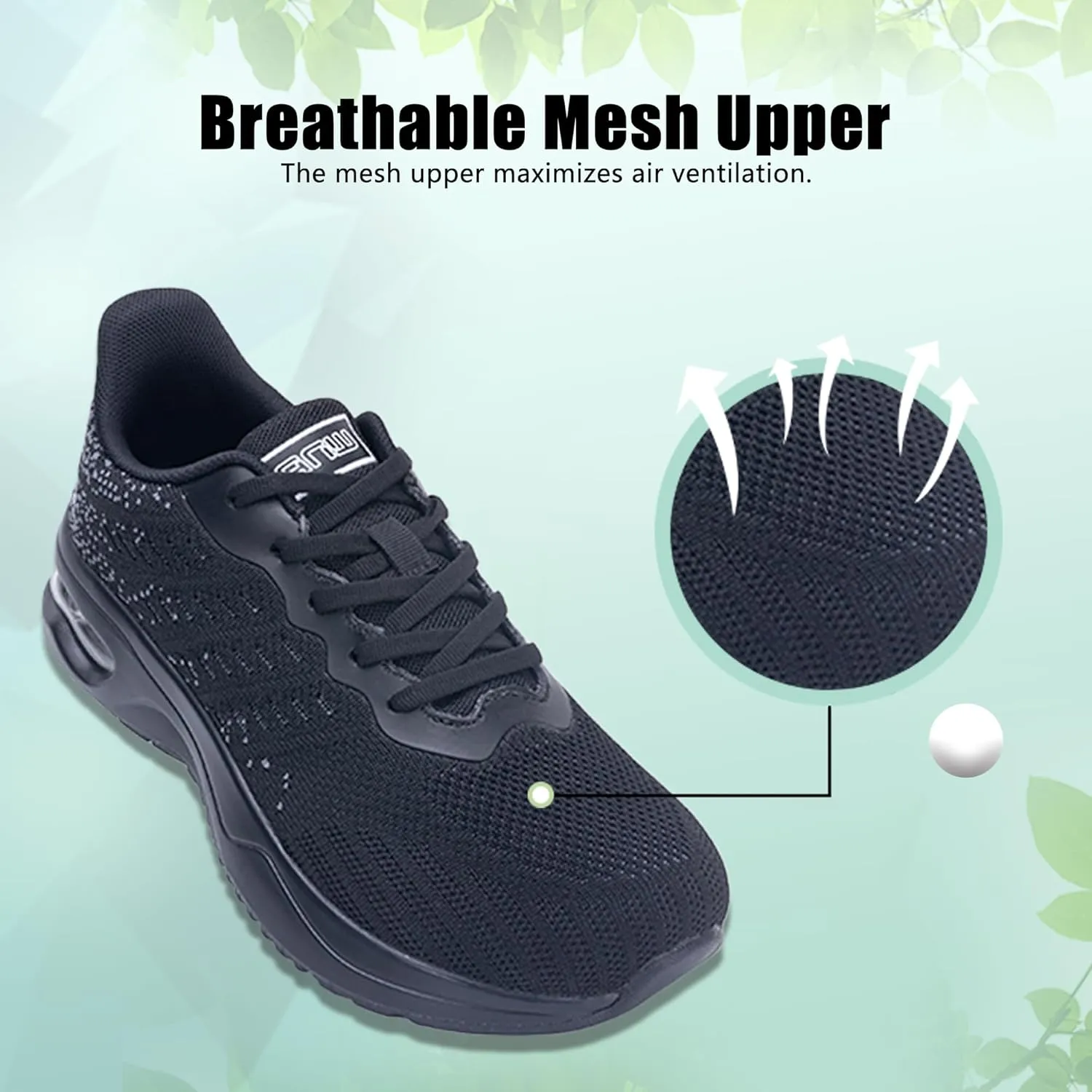 PERSOUL Wide Toe Box Shoes Women Running Shoes Arch Support Tennis Athletic Sneakers for Walking Gym Plantar Fasciitis Size 6-11