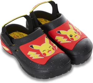 Pokemon Pikachu Boys Clog Sandal – Pikachu, Charizard, Squirtle Youth Molded EVA Clog Sandal - Lightweight for All-Day Comfort