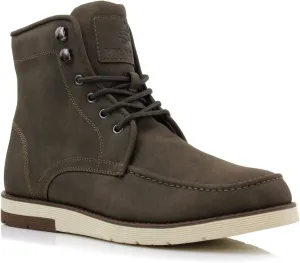 Polar Fox Brixton MPX506065 Mens Lace-up Moc-Toe Daily Work Boots