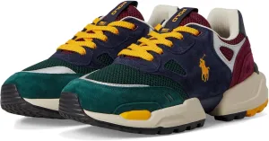 POLO RALPH LAUREN Men's Suede Mesh-Polo Jgr Pp-Sneakers-Low Top Lace