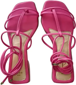 Pyson Faux Leather Fashionable, Comfortable & Durable Perfectly Fit Flat Sandals Lace Up Footwear For Women and Girl