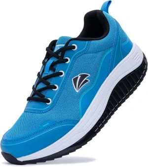 QAUPPE Men's Shoes Walking Arch Support Orthotic Sneakers Plantar Fasciitis Wide Tennis Shoes for Heel and Foot Pain Relief