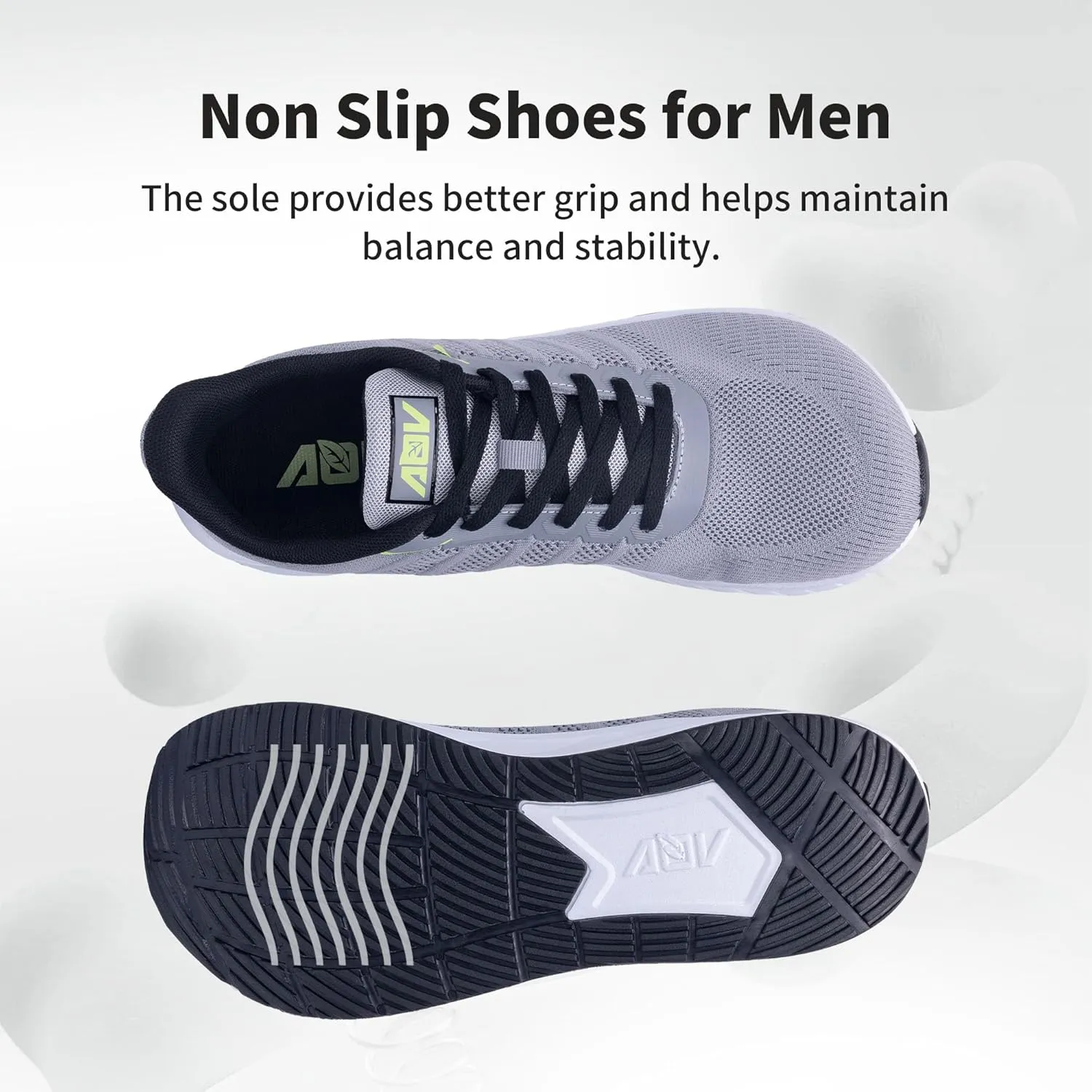 QAUPPE Wide Toe Box Shoes for Men Walking Shoes with Arch Support Plantar Fasciitis Orthotic Sneakers Air Tennis Sneakers US 8-13
