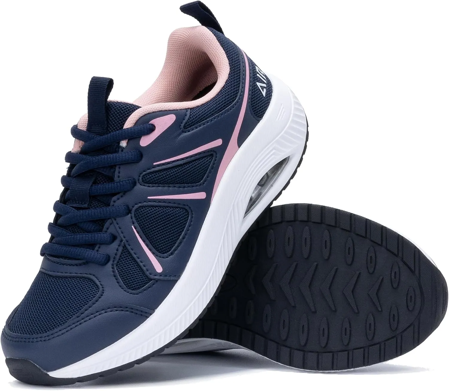 QAUPPE Womens Walking Shoes with Arch Support Athletic Orthotic Sneakers for Women Foot Pain Relief