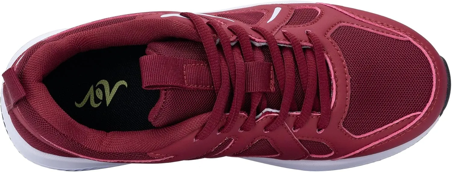 QAUPPE Womens Walking Shoes with Arch Support Athletic Orthotic Sneakers for Women Foot Pain Relief