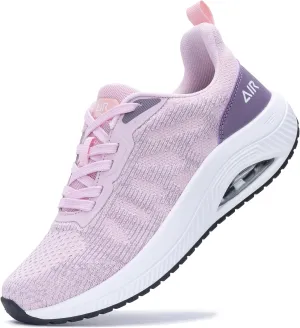 QAUPPE Womens Walking Shoes with Arch Support Athletic Orthotic Sneakers for Women Foot Pain Relief