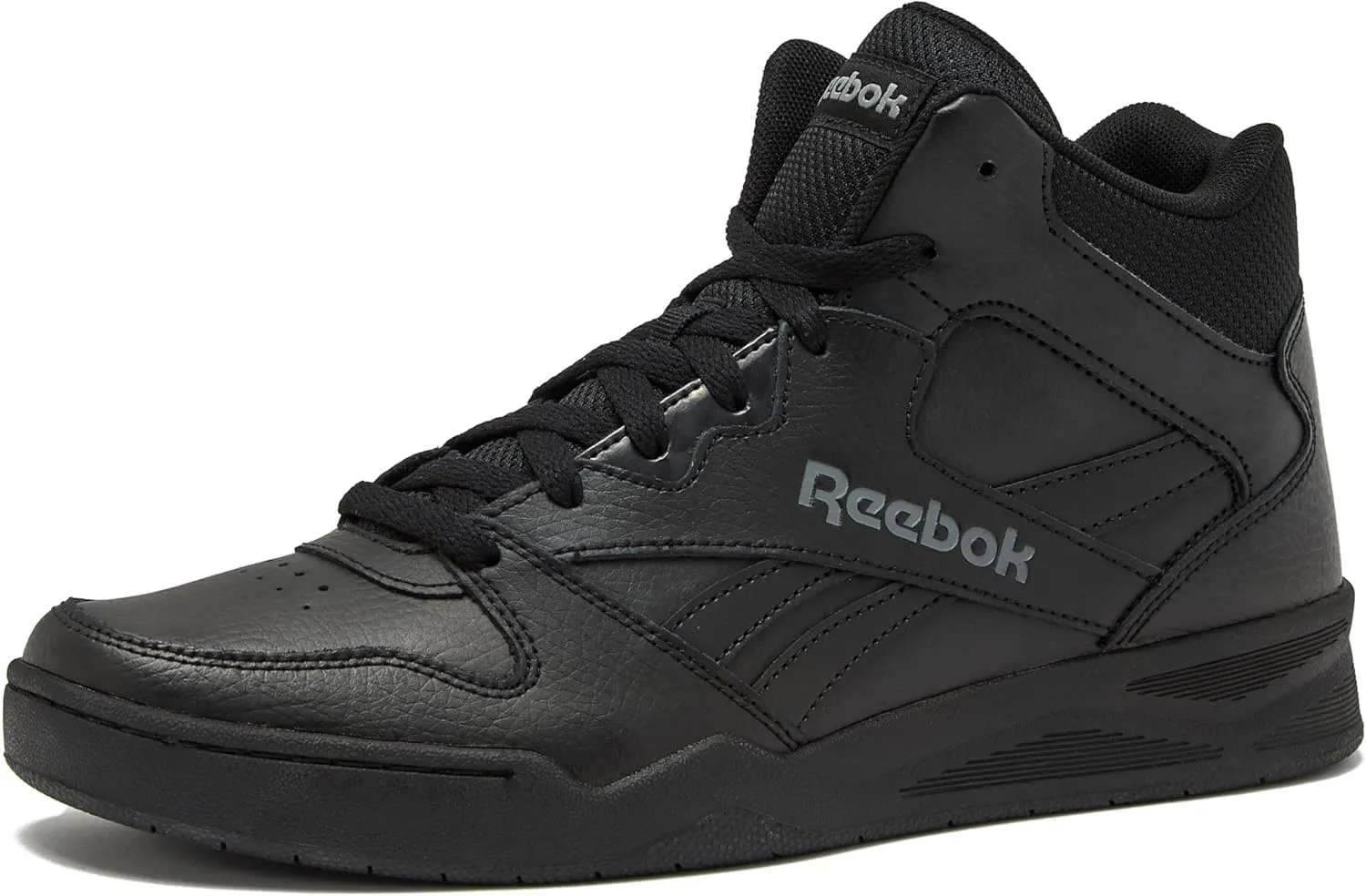 Reebok Men's Royal BB4500 HI2 High Top Black/Alloy 13 4E - Extra Wide