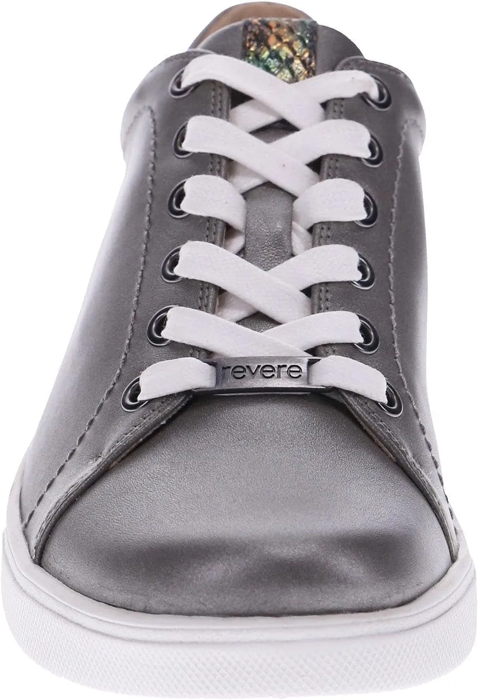 Revere Limoges Women's Lace-Up Sneakers - Stylish Orthotic-Friendly Sneakers with Premium Leather and Arch Support