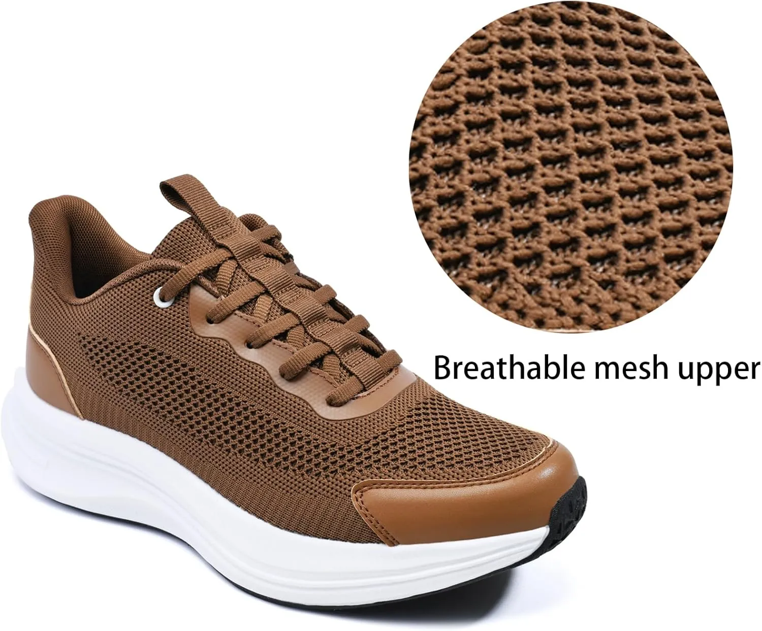 Running Shoes for Men Slip On Sneakers Walking Shoes Tennis Workout Breathable Non Slip Arch Support Sneakers