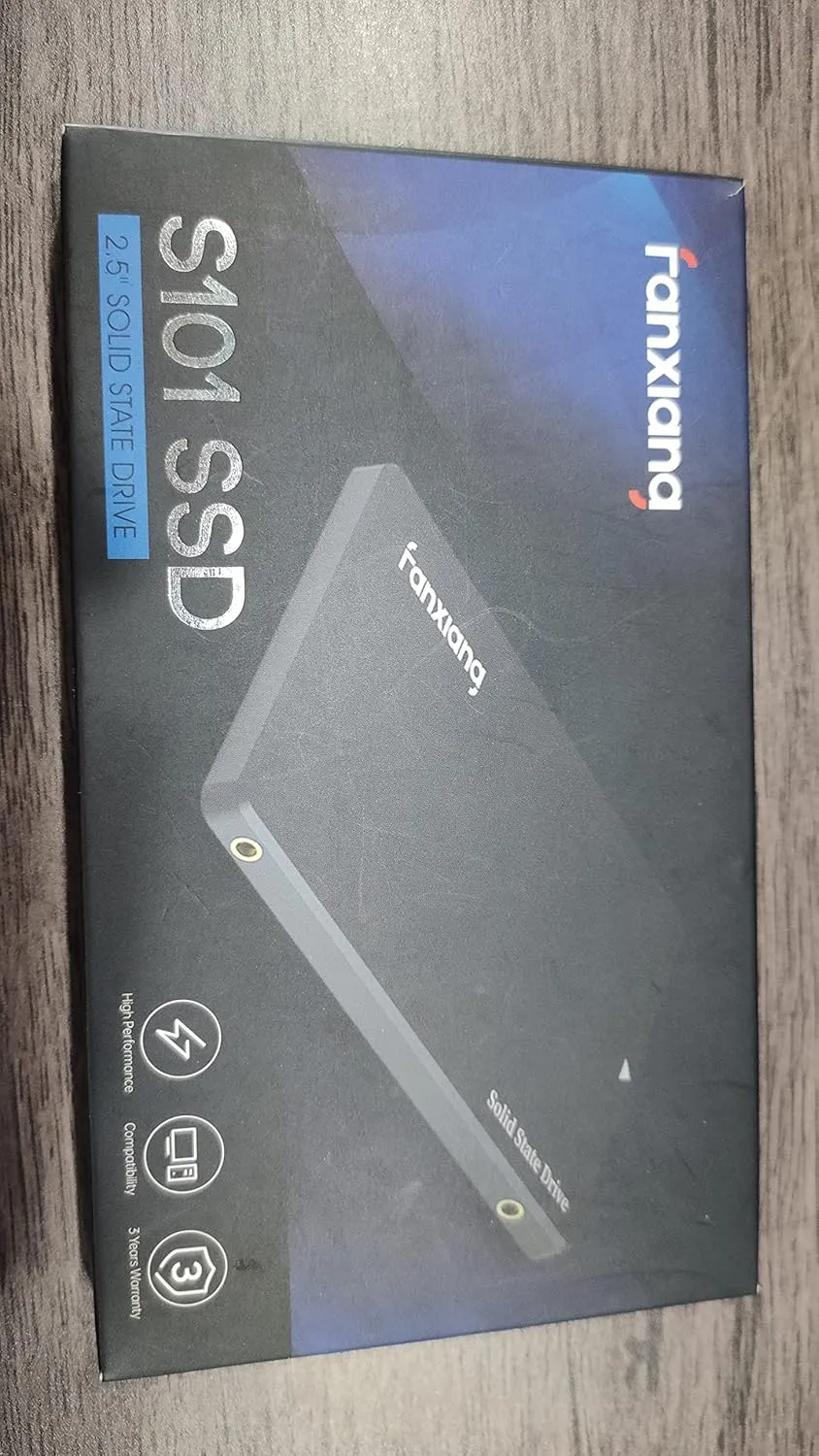 S101 SATA SSD 1TB, Internal State Drive SATA III 6Gb/s 2.5" SSD Sata, UP to 550MB/s, 1TB Internal Drive Solid State Hard Drive, Upgrade Laptop PC and Desktops