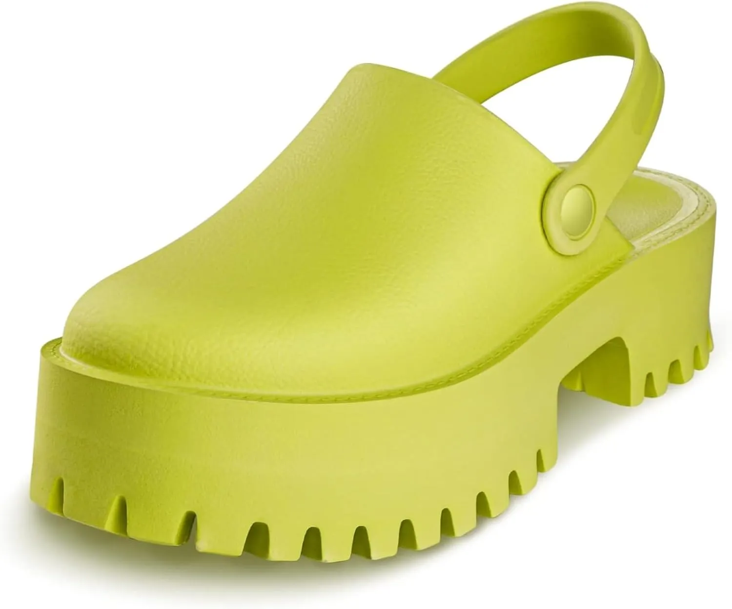 SANIOOOI Women's Platform Mules Colgs,Slip on Wedge Thick Sole Colg Slippers Cute Fashion Vacation Heeled Flatform Sandals Water Beach Comfort Soft Shoe