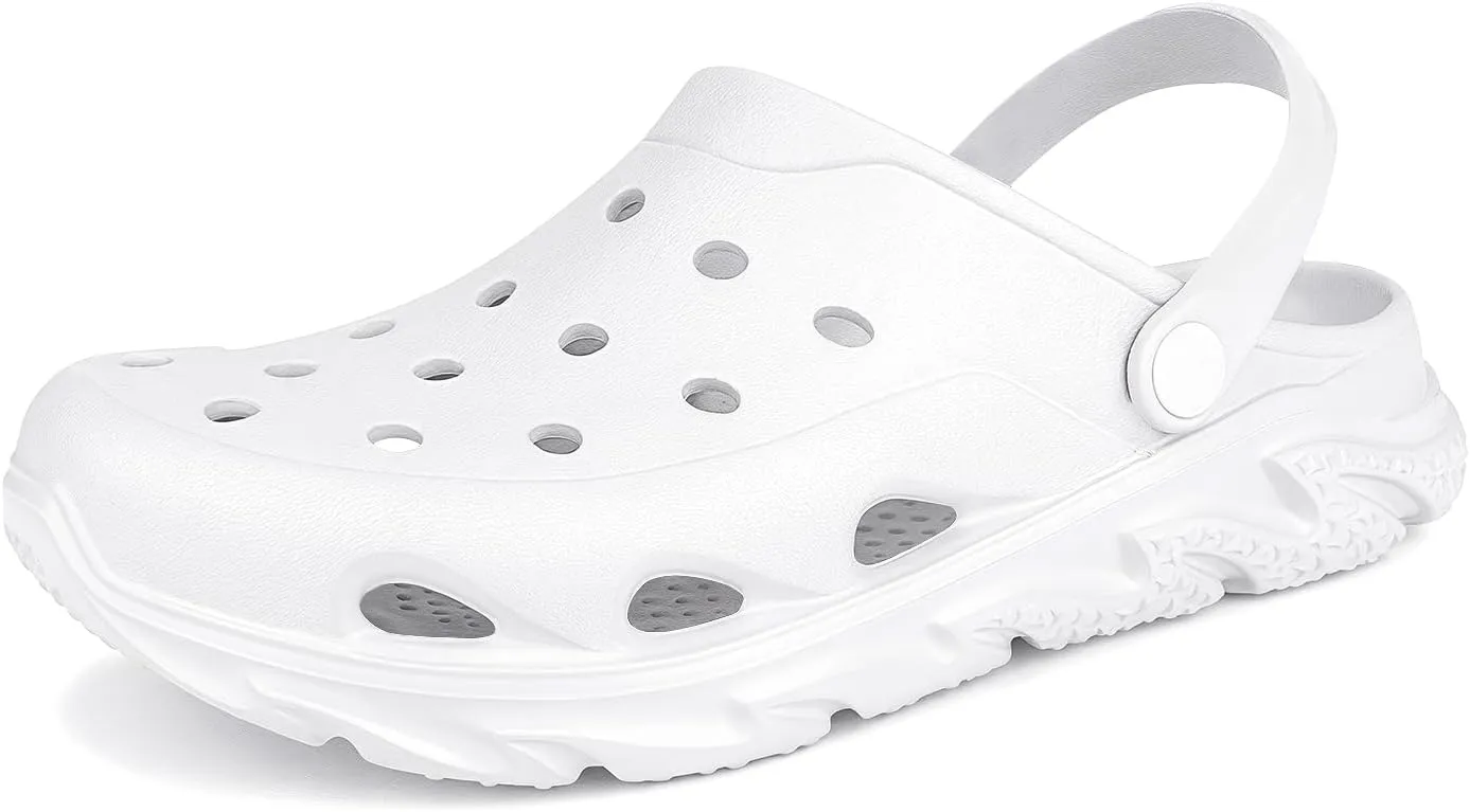 Scecocrs Womens Mens Arch Support Clogs Garden Shoes Adult Slip On Outdoor Spoort Sandals Summer Water Beach Shoes Casual Slippers Lightweight Breathable Non Slip