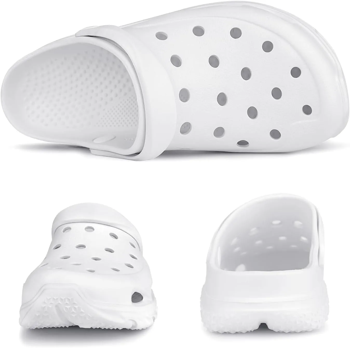 Scecocrs Womens Mens Arch Support Clogs Garden Shoes Adult Slip On Outdoor Spoort Sandals Summer Water Beach Shoes Casual Slippers Lightweight Breathable Non Slip