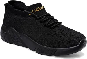 Semshedy Orthopedic Walking Platform Sneakers, Breathable Soft Shoes Mesh Casual Slip On Lightweight Arch Support Shoes